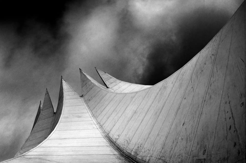 Modern Architectural Forms by Linda Wride — canvas wall art