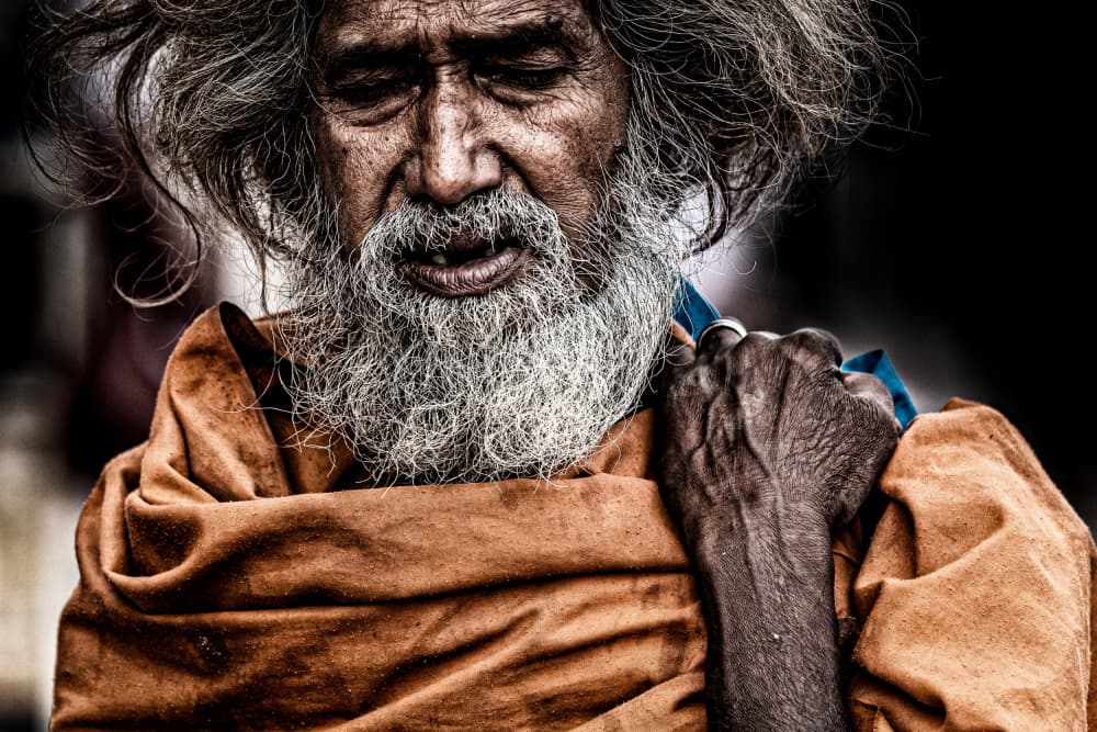 Man of Wisdom by Gloria Staffa — canvas wall art