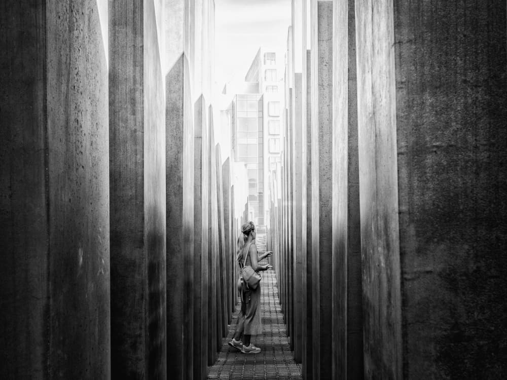 Concrete Labyrinth Solitude by Fernando Abreu — canvas wall art