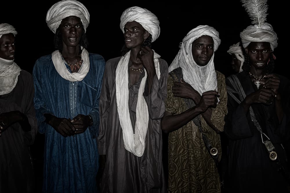 Desert Men in Turbans by Joxe Inazio Kuesta Garmendia — canvas wall art