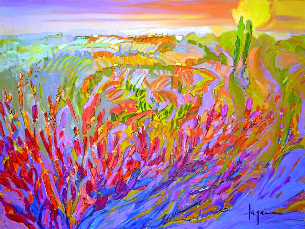 Vivid Colors And Delicate Petals by Dorothy Fagan — canvas wall art