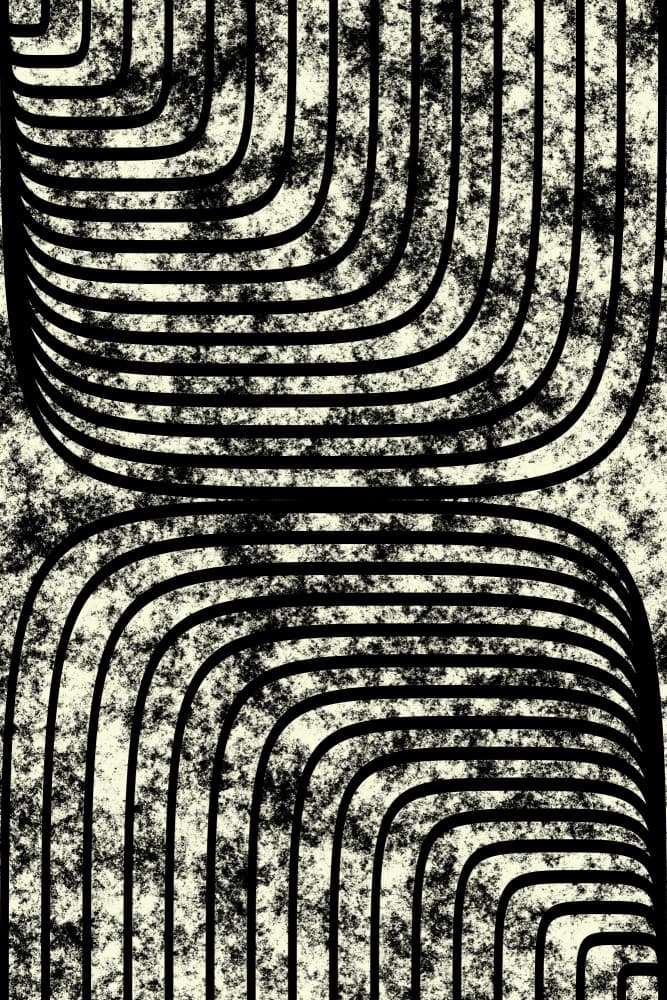 Abstract Flowing Lines by Petr Strnad — canvas wall art