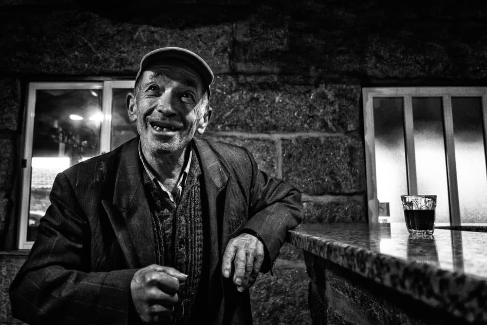 Happy Old Man by Rui Ribeiro — canvas wall art