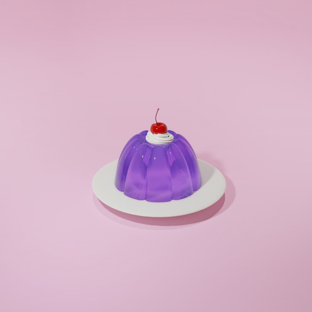 Sweet Purple Jelly by Julia Ramiro — canvas wall art