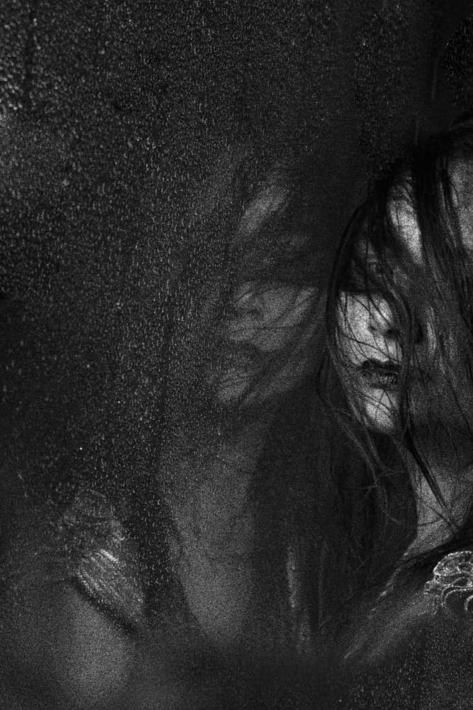 Ethereal Dark Portrait by Anna Wan — canvas wall art