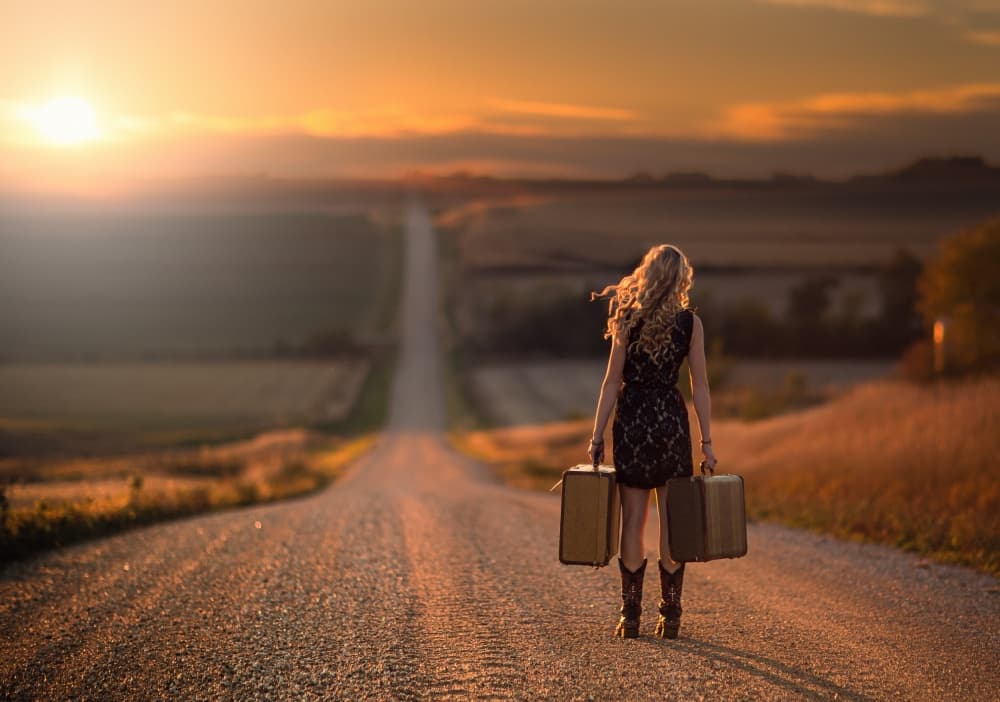 Golden Hour Journey by Jake Olson — canvas wall art