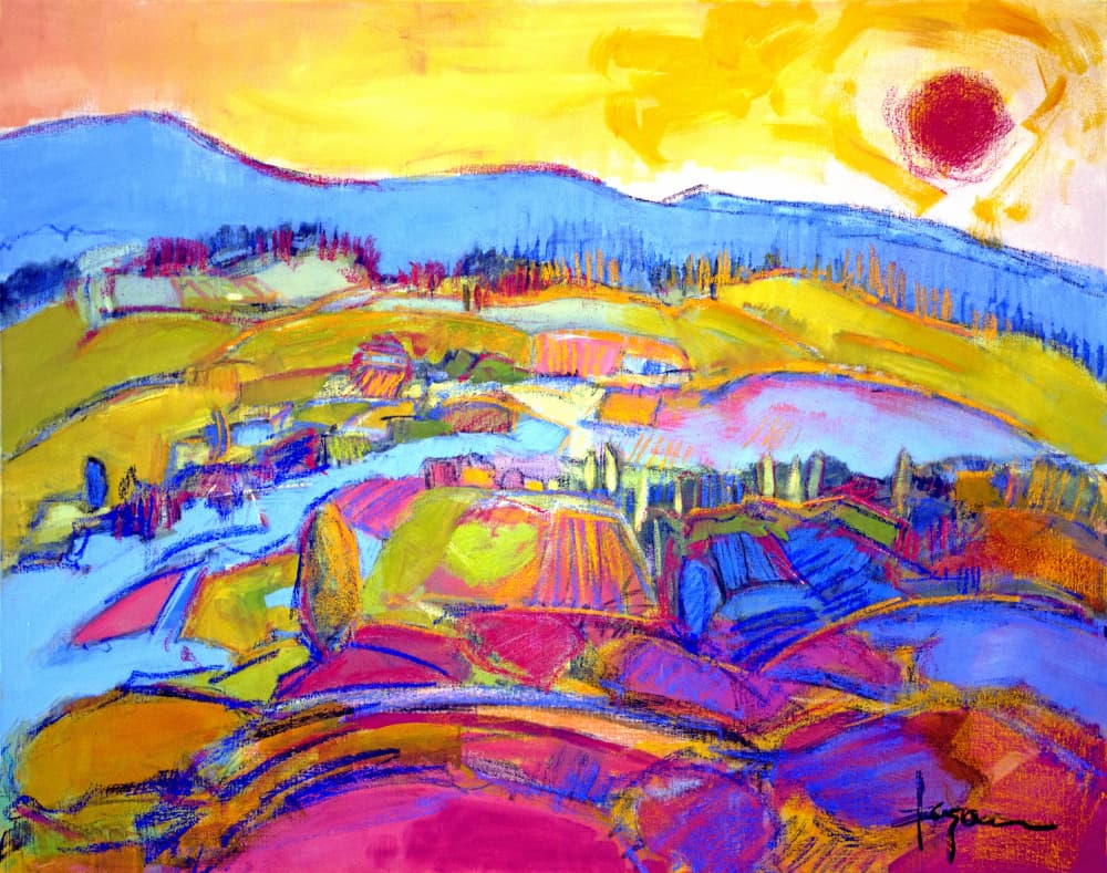 Flowing Dreams by Dorothy Fagan — canvas wall art