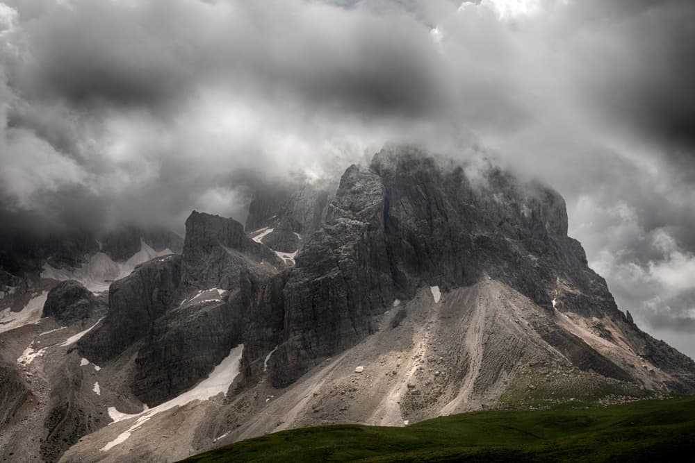 Cloud Shrouded Peaks by Paolo Bolla — canvas wall art