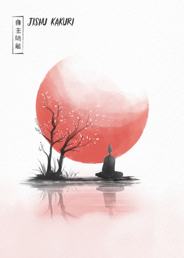 Buddha's Peaceful Reflection by Fadil Roze — canvas wall art