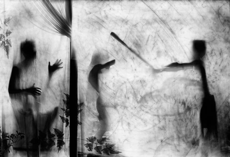 Tense Shadow Play by Hari Sulistiawan — canvas wall art