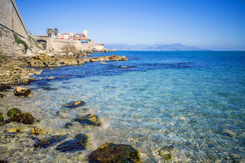Clear Mediterranean Coast by Alessio Trerotoli — canvas wall art