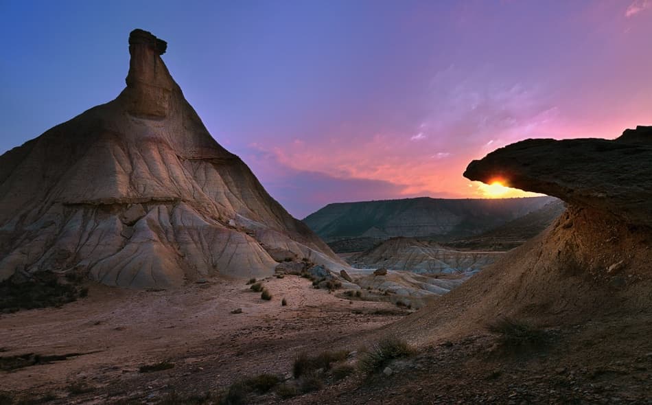 Desert Rock Sunset Glow by Izidor Gasperlin — canvas wall art