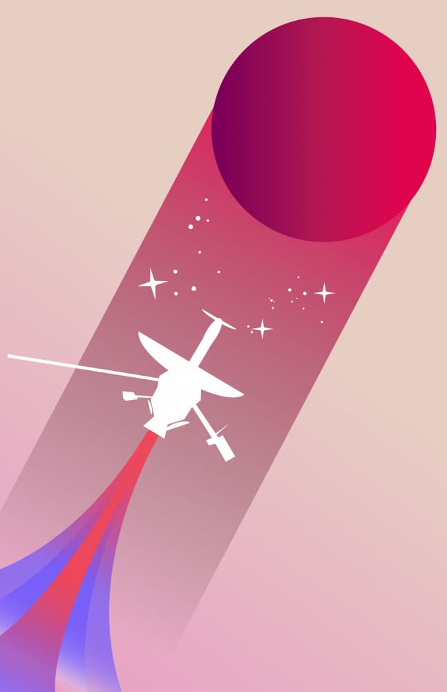 Vibrant Cosmic Journey