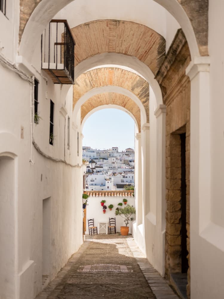 Vejer de La Frontera Spain by Raisa Zwart — canvas wall art