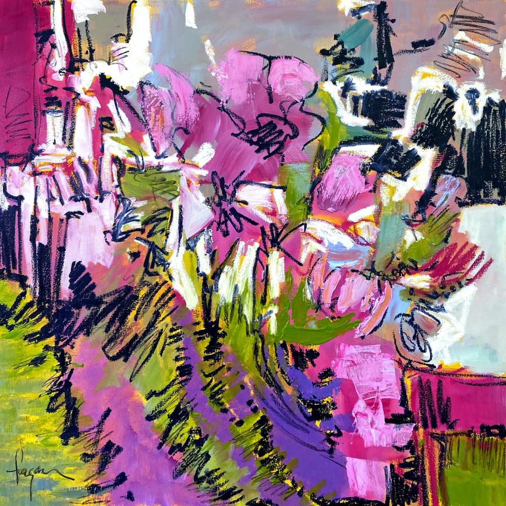 Df675a and To Everything There Is a Season Bloom I by Dorothy Fagan — canvas wall art