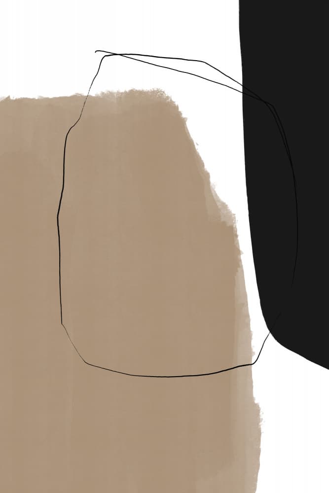 Abstract Linescape by uplusmestudio — canvas wall art