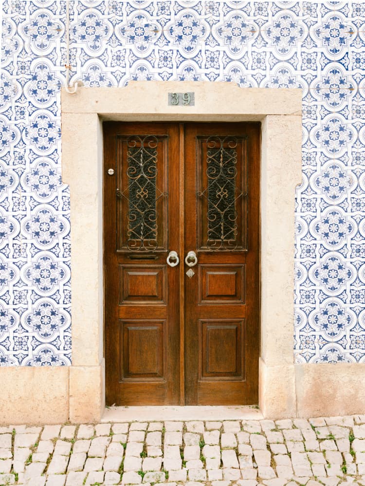 The Ericeira Door by Raisa Zwart — canvas wall art