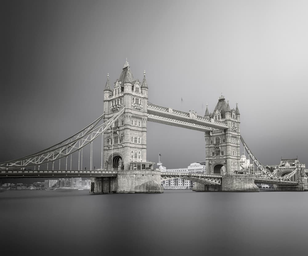 Tower Bridge London by Ahmed Thabet — canvas wall art