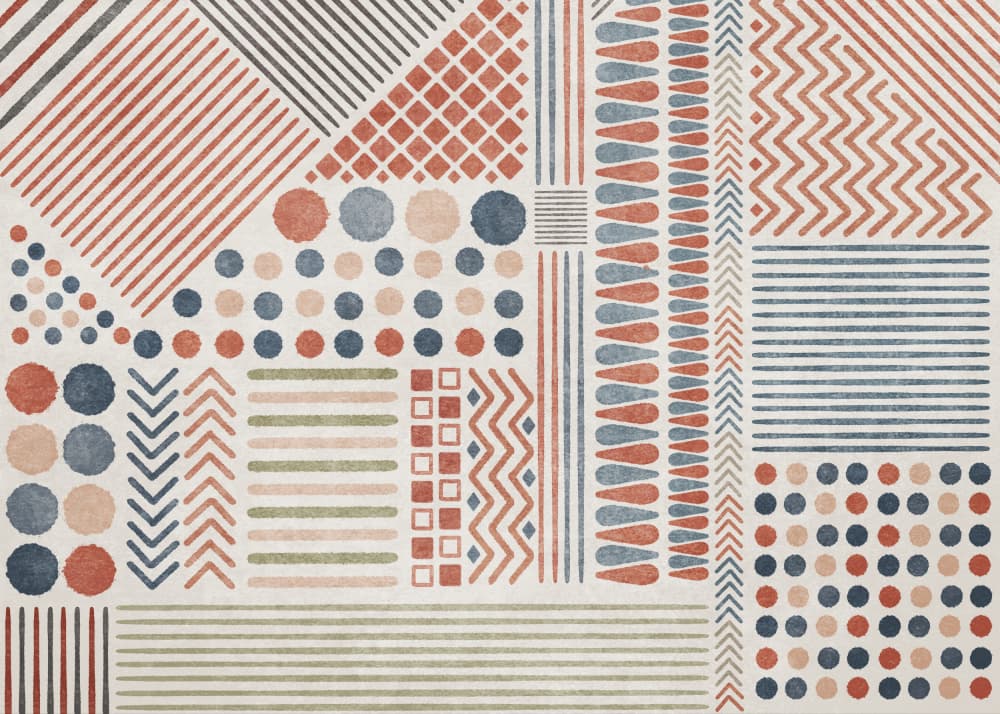 Geometric Harmony by Emel Tunaboylu — canvas wall art