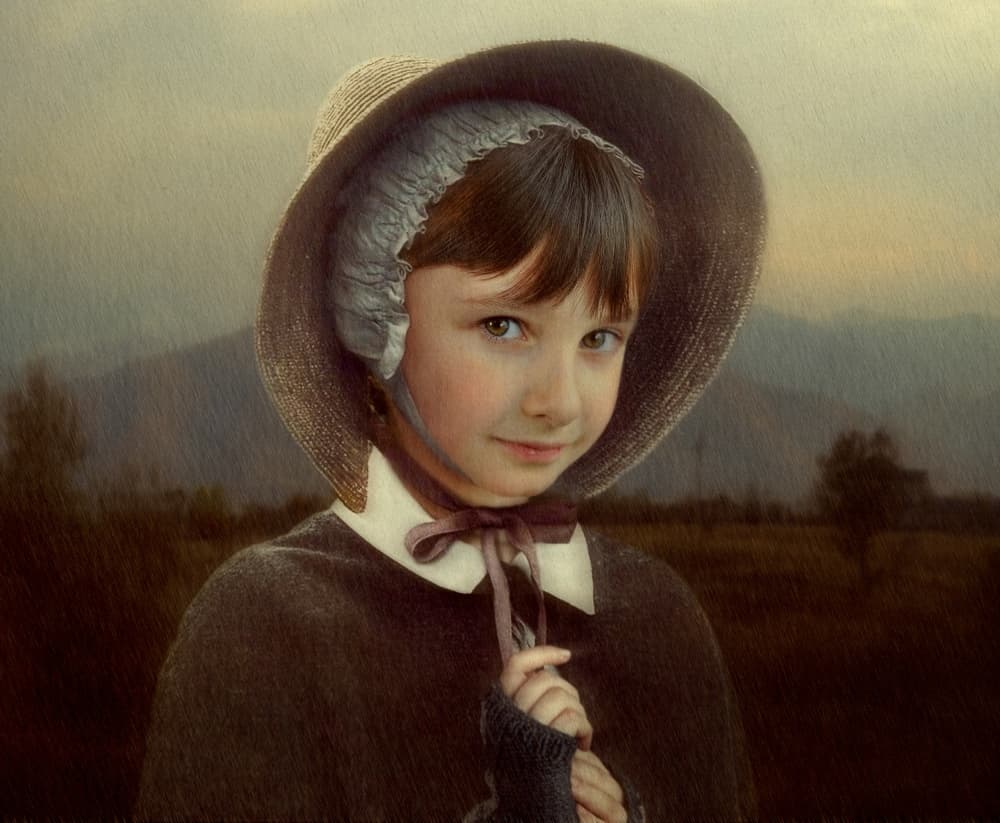 Classic Country Girl by Svetlana Melik-Nubarova — canvas wall art