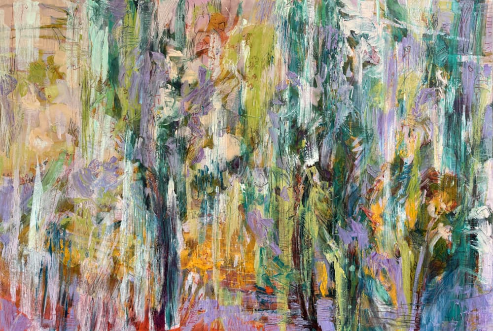 Woodlands of Color by Dorothy Fagan — canvas wall art