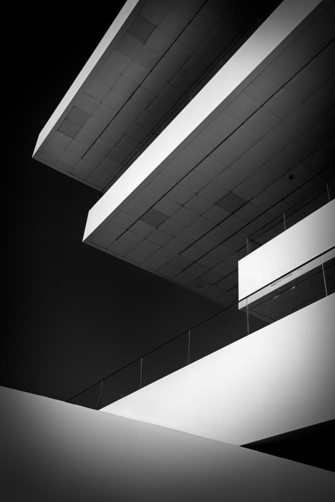 Modern Architectural Geometry by Eric Mattheyses — canvas wall art