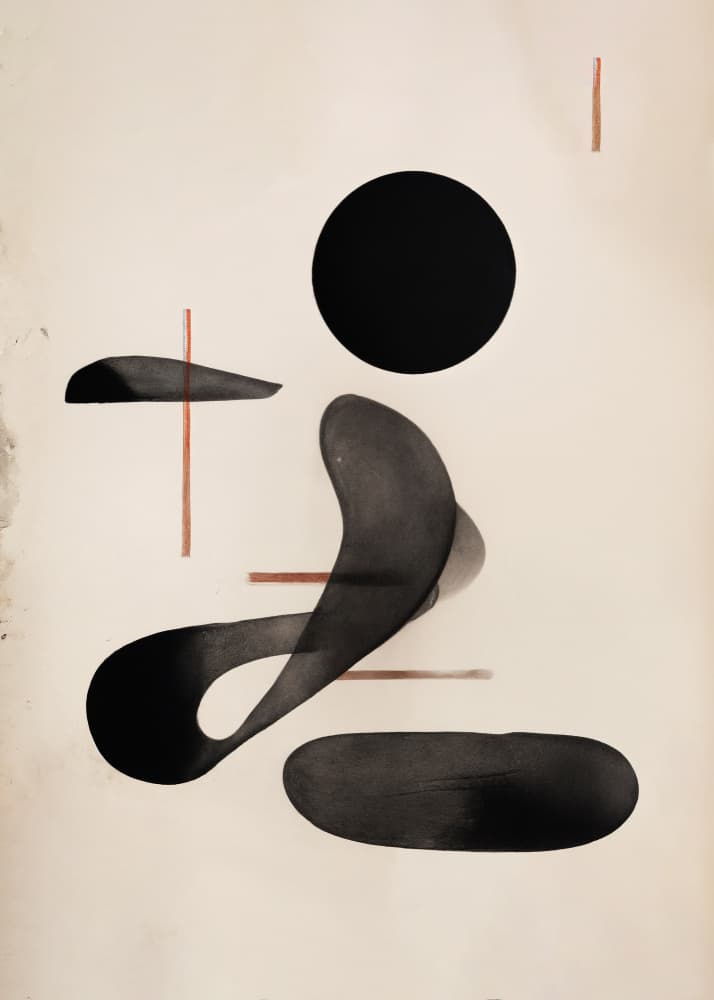 Abstract Flowforms by THE MIUUS STUDIO — canvas wall art