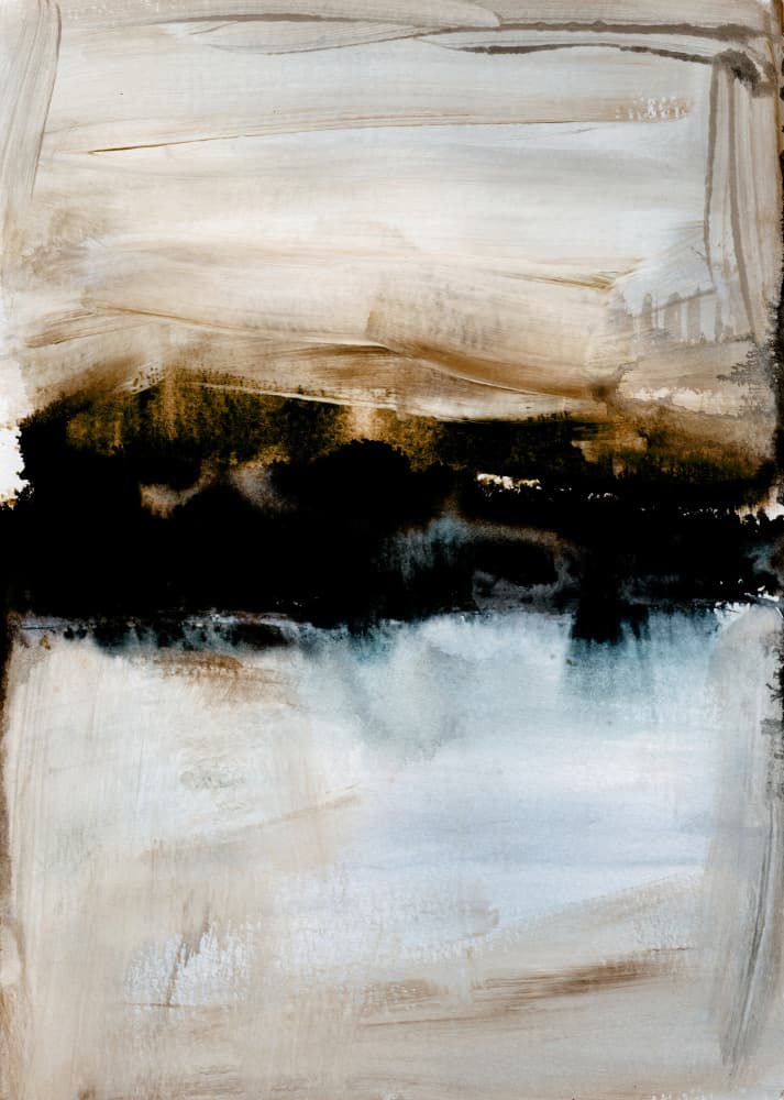 Watercolors 31 by Mareike Böhmer — canvas wall art