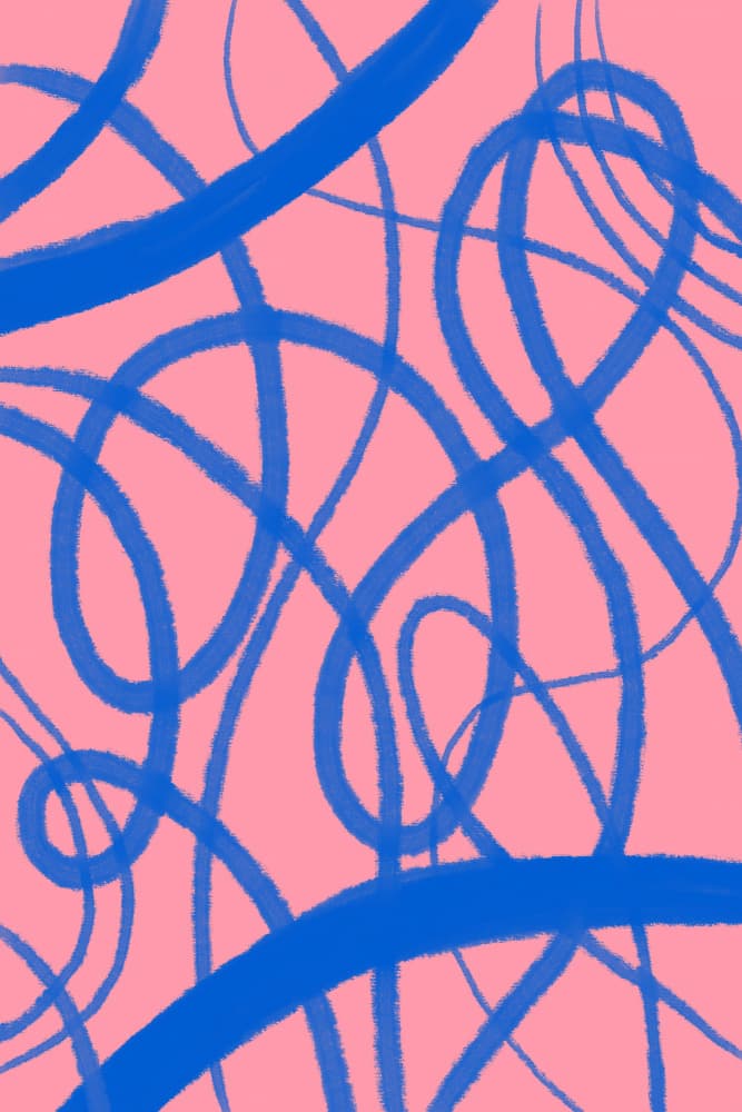 Blueswirls by Treechild — canvas wall art