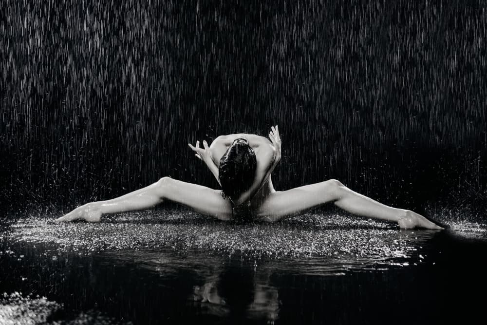 Sensual Rain Dance by Zanna — canvas wall art