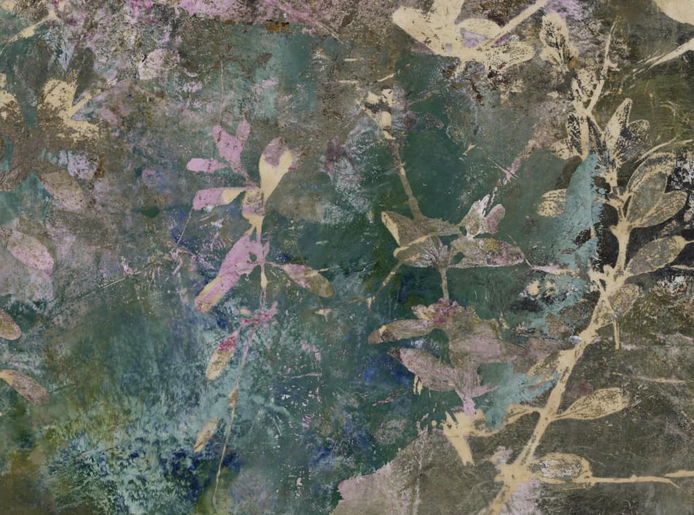 Botanical Grunge Leaves