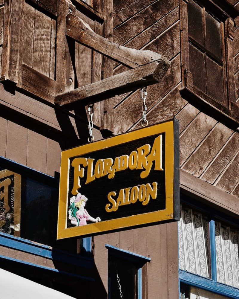 Old West Saloon Sign by Del Mundo Imagery — canvas wall art