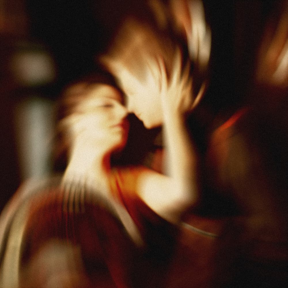 Dreamy Romantic Embrace by Roswitha Schleicher-Schwarz — canvas wall art