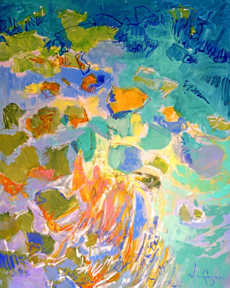 Vibrant Reef Dream by Dorothy Fagan — canvas wall art