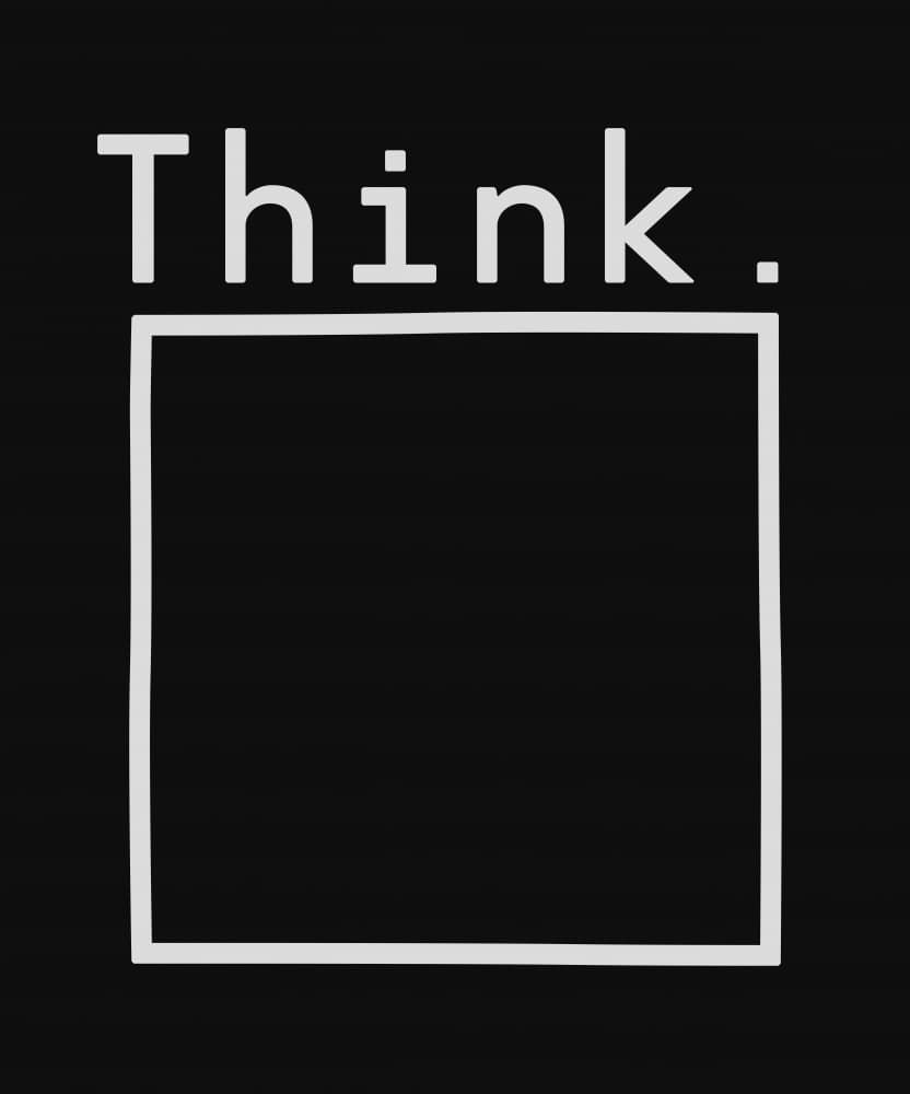 Think Beyond The Box by Florent Bodart — canvas wall art