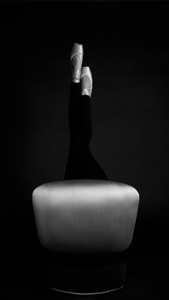 Pointe Shoe Grace by Bettina Tautzenberger — canvas wall art