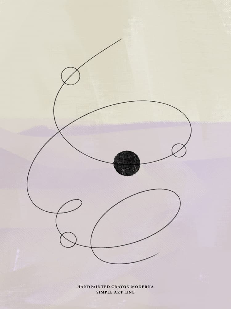 Elegant Swirl Dance by Treechild — canvas wall art