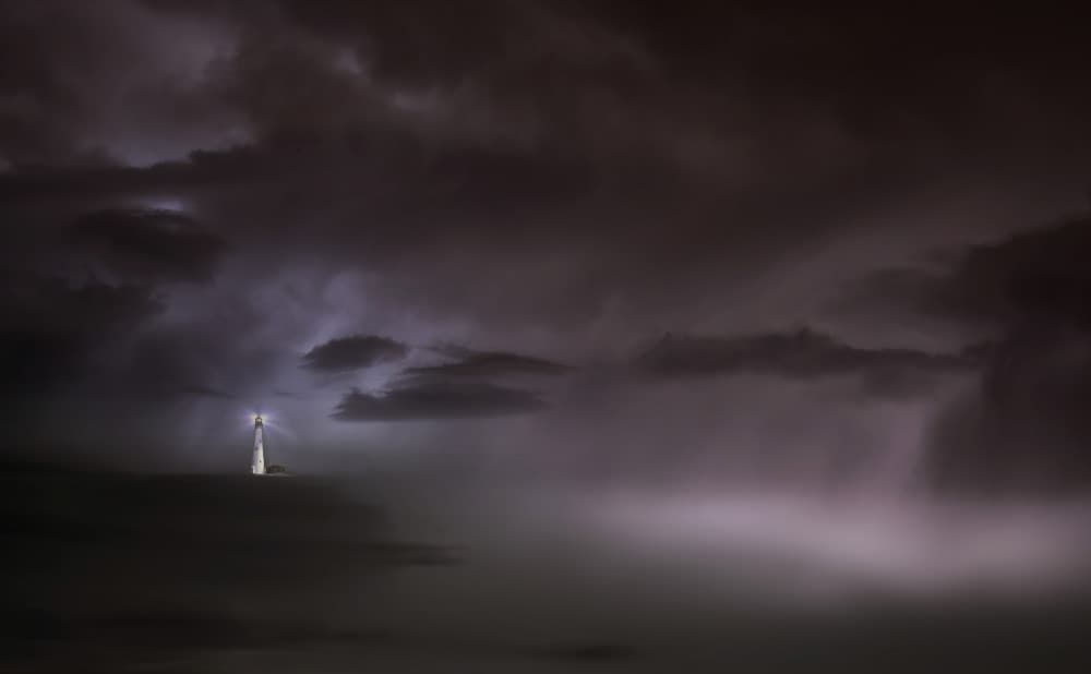 Beacon in the Storm by Yvette Depaepe — canvas wall art