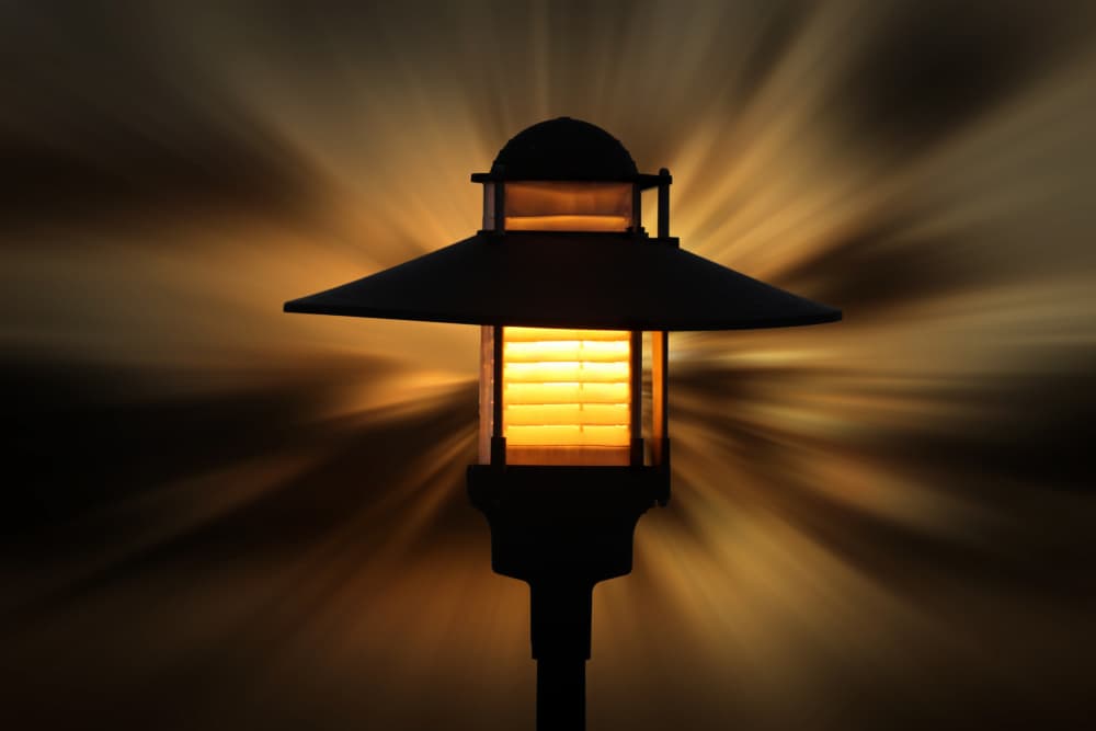 Radiant Night Lamp by Hans-Wolfgang Hawerkamp — canvas wall art