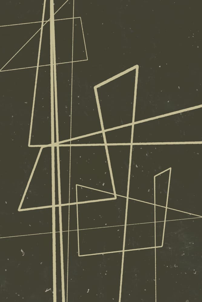 Geometric Symphony by Treechild — canvas wall art