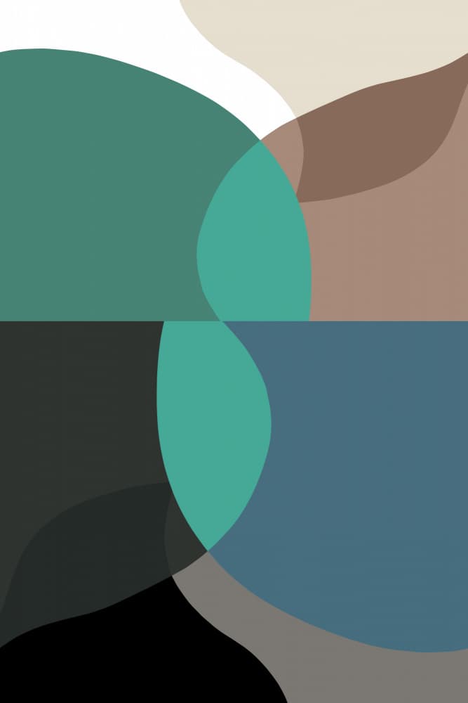Organic Color Balance by cartissi — canvas wall art