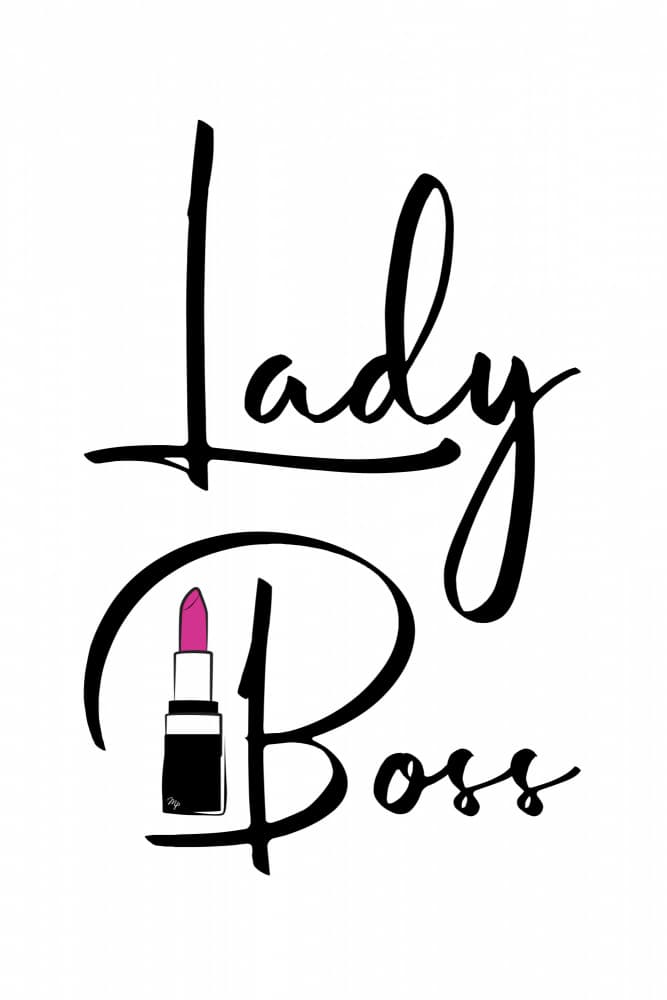 Lady Boss Lipstick by Martina — canvas wall art