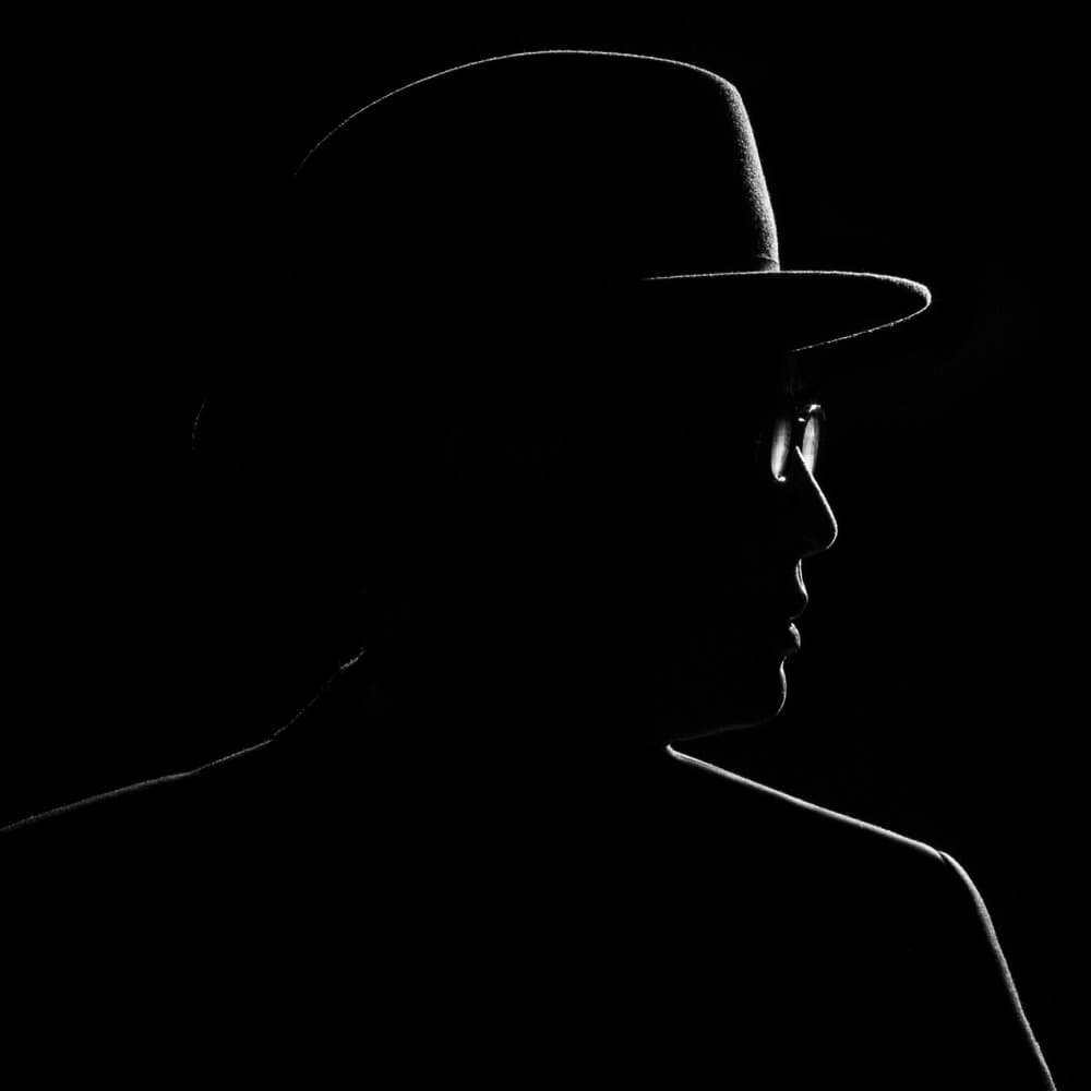 Mysterious Man In Hat by Tony Xu — canvas wall art