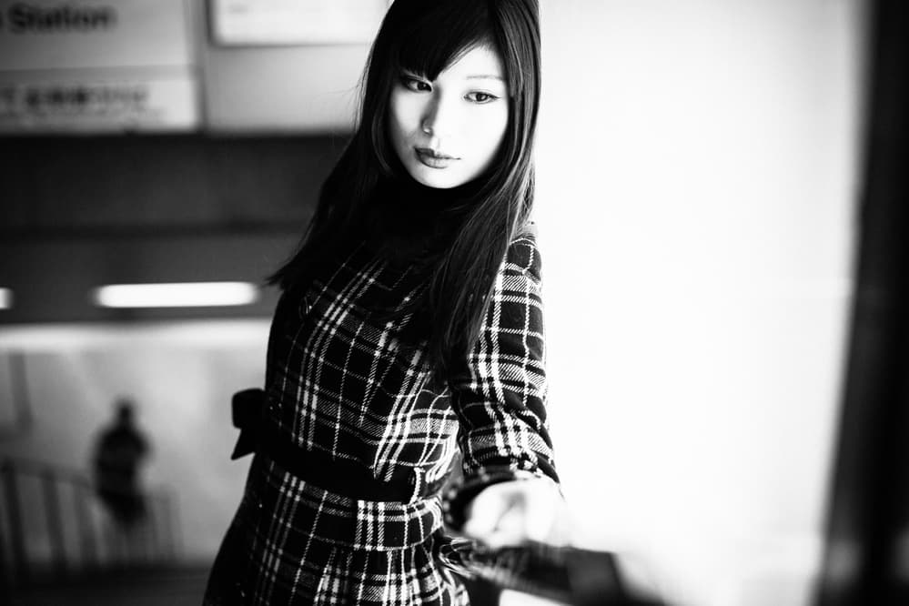 Urban Plaid Portrait by TORU MATSUNAGA — canvas wall art