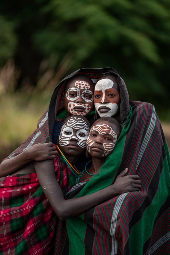 Colors of Kinship by HuongHoang — canvas wall art