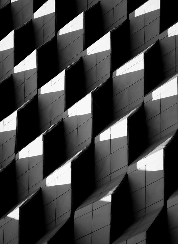 Geometric Shadows by Kahar Lagaa — canvas wall art