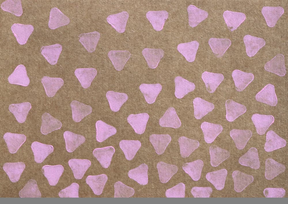 Pastel Triangle Pattern by Santhosh ch — canvas wall art