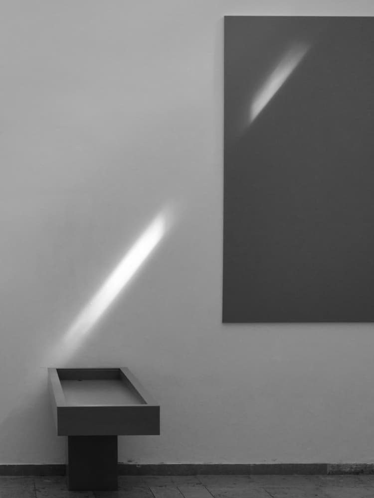 Sunbeam on Wall by Harald Schüll — canvas wall art