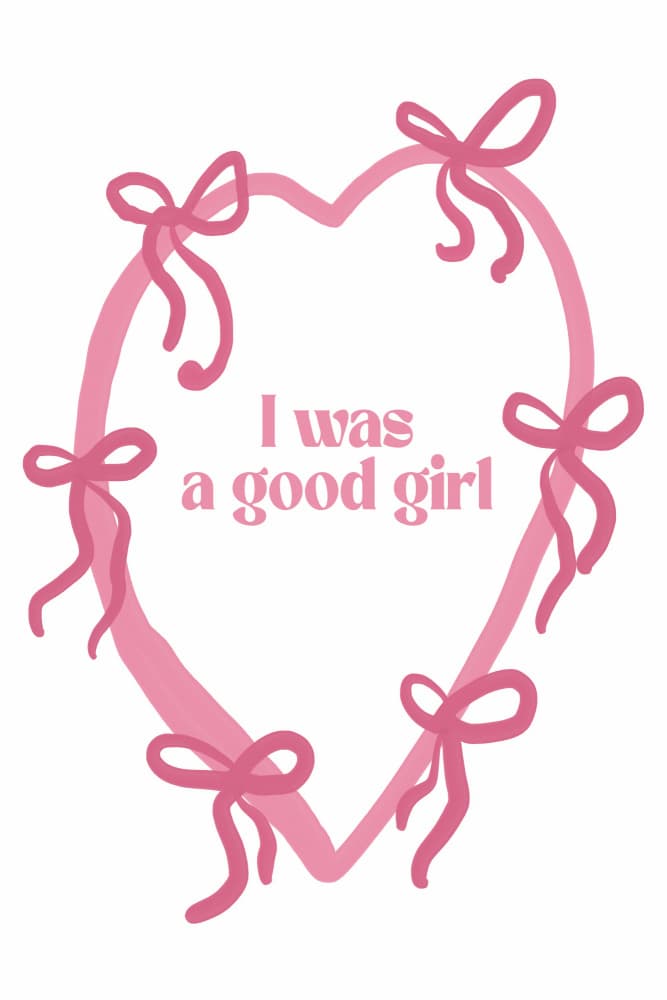 Iwasagoodgirl by Treechild — canvas wall art