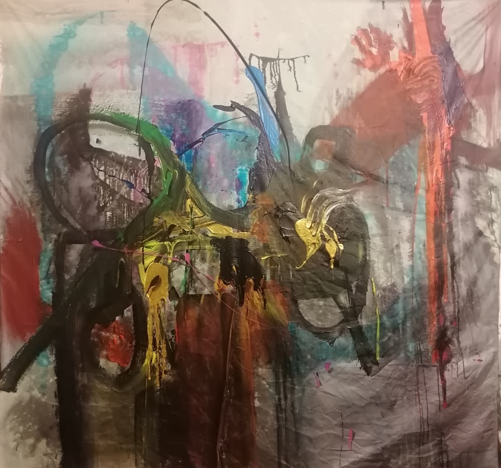 Dynamic Abstract Expression by Stefano Mazzolini — canvas wall art